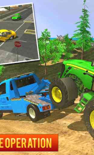 Tow Truck Car Simulator 2019: Offroad Truck Games 2