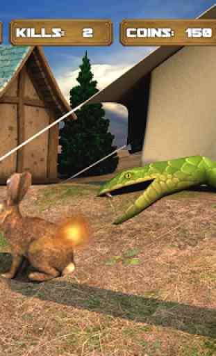 3D Angry Anaconda Snakes attaca il simulatore 2019 2