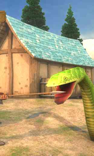 3D Angry Anaconda Snakes attaca il simulatore 2019 3