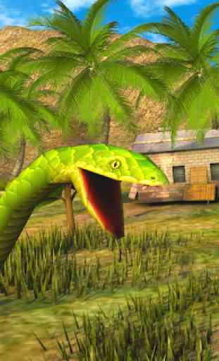 3D Angry Anaconda Snakes attaca il simulatore 2019 4