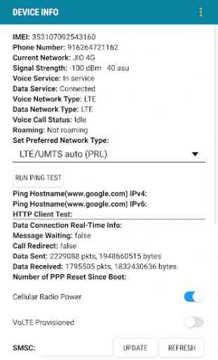 4G LTE/3G Network Secret Setting 4