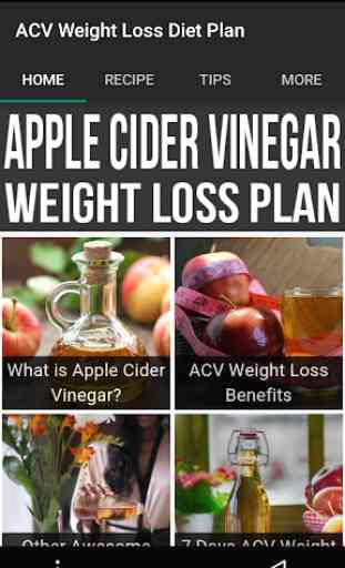 7 Days Apple Cider Vinegar Weight Loss Diet Plan 1