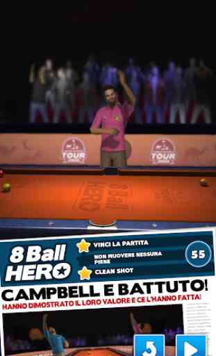 8 Ball Hero – Puzzle game di biliardo 1