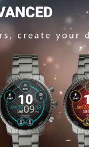 Advanced Watch Face & Clock Widget 2