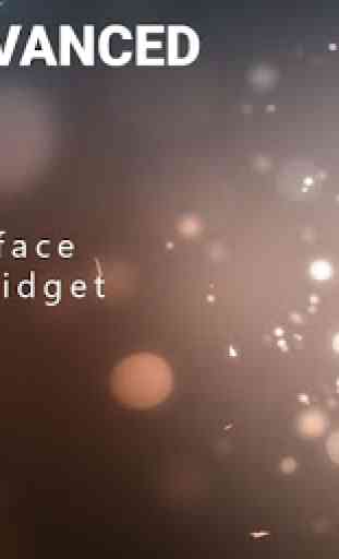 Advanced Watch Face & Clock Widget 4