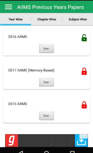 AIIMS Online Test Series Mock Tests 3