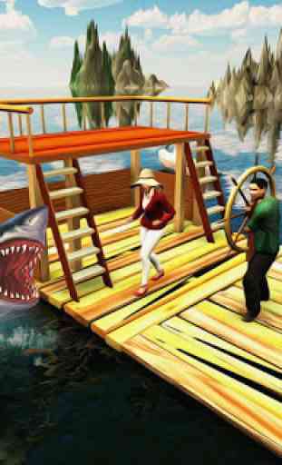 Angry Whale Shark Hunter -Zattera di sopravvivenza 3