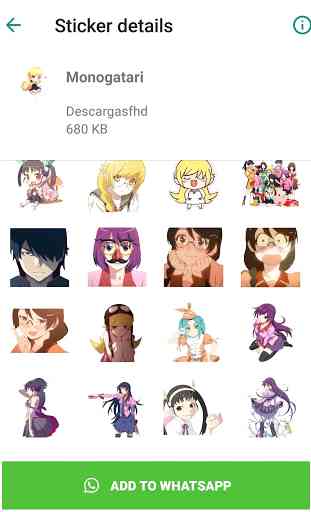 Anime stickers 3