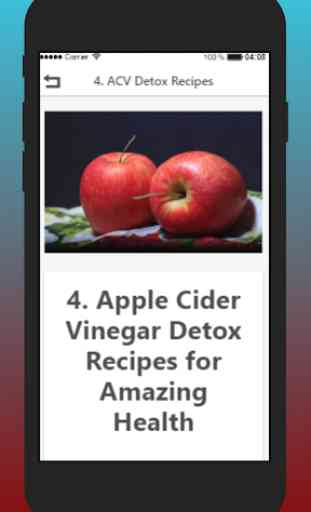 Apple Cider Vinegar Detox 3