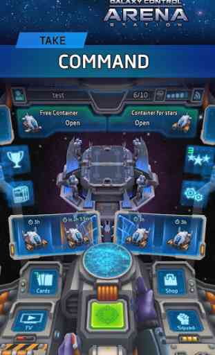 Arena: Galaxy Control online PvP battles 1