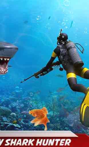 attacco di squalo arrabbiato: giochi di caccia all 1