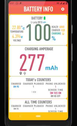 Battery Information - Ampere Meter & Battery saver 1