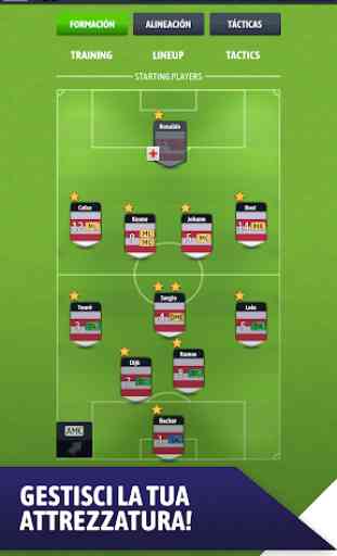 BeSoccer Manager di Calcio 3