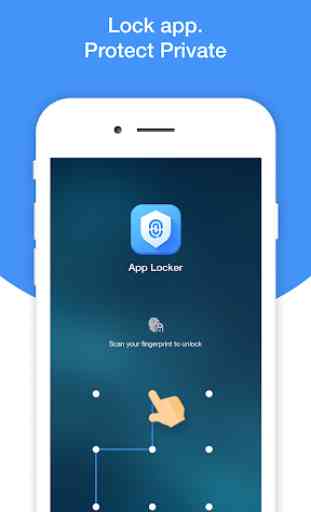 Blocco Sicurezza App, Blocco Impronta Digitale 1
