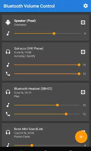 Bluetooth Volume Manager 1