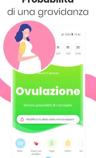 Calendario Mestruale - Ovulazione e Fertilità MIA 2