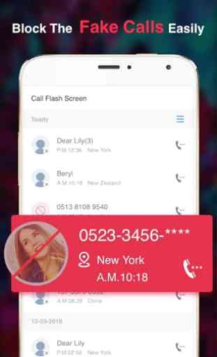 Call Blocker - Color Call Screen, Flash , Ringtone 3