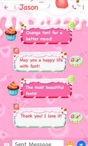Candy Font for FlipFont , Cool Fonts Text Free 2