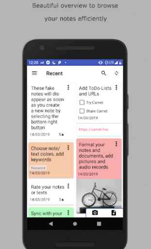 Carnet - Notes app 1