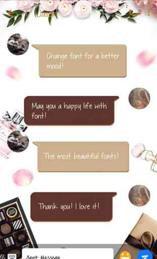 Chocolate Font for FlipFont , Cool Fonts Text Free 2