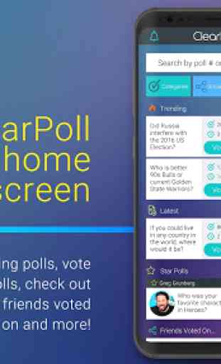 ClearPoll - Opinion Polls with Rewards 4