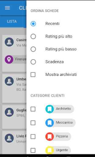 ClientiApp - Gestione clienti 3