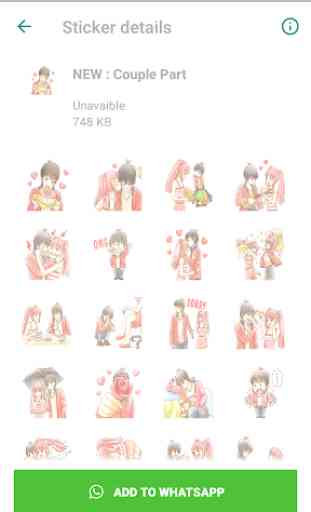 Couple Anime Stickers For WhatsApp 3