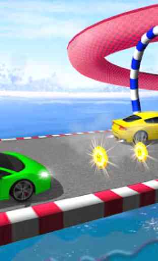 Crazy Car Driving Simulator: Impossible Sky Tracks 2