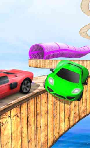Crazy Car Driving Simulator: Impossible Sky Tracks 4