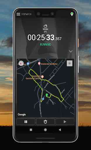 Cronometro Run Tracker - Corsa, jogging, ciclismo 3