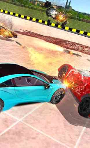 Derby Car Crash Stunts 3