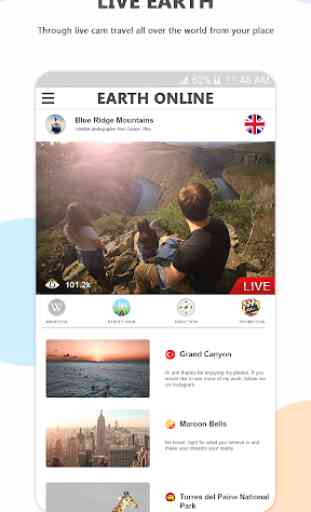 Earth Online Live Webcams Telecamere pubbliche 2