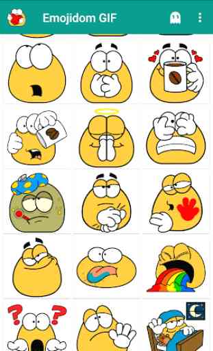 Emojidom emoticon ed emoji animate / GIF 2