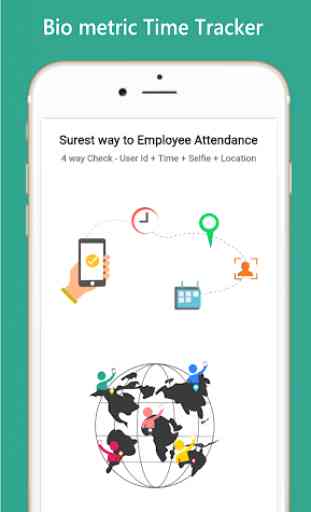 Employee Attendance App. Time track App. Try Free 1