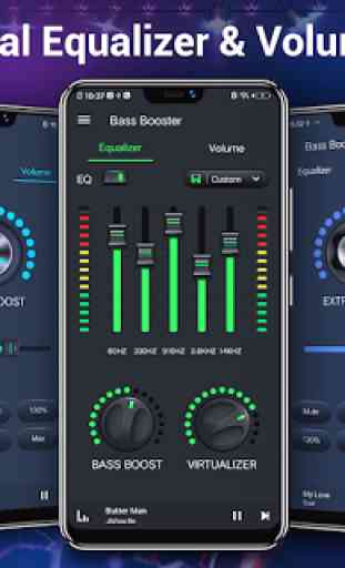 Equalizzatore-Basso Booster & Volume e Virtualizer 1