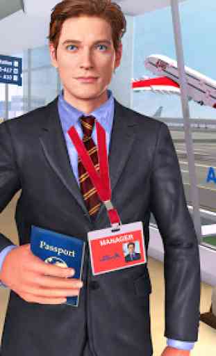 Family Police Airport Manager Family Games 1