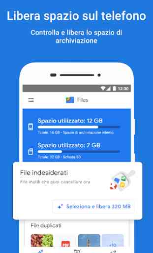 Files di Google: libera spazio sul telefono 1