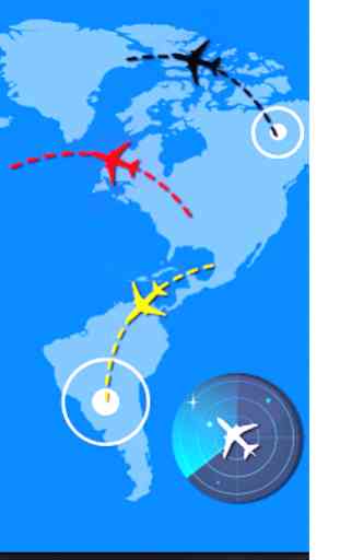 Flight Tracker Radar: stato del traffico aereo in 3