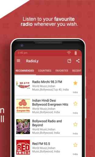 FM Radio: Live Radio, AM / FM Simple Radio App 3