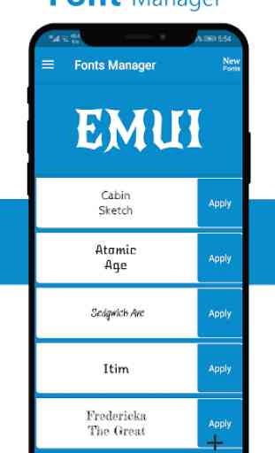Fonts for Huawei Emui 2