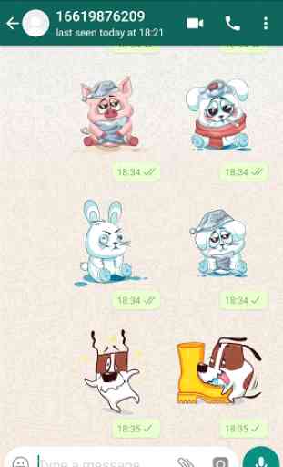Funny Animals Sticker for WhatsApp -WAStickerApps 4