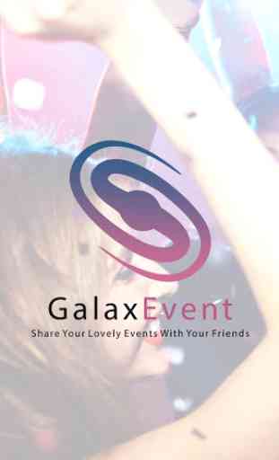 Galax Event - Create & find Events 1