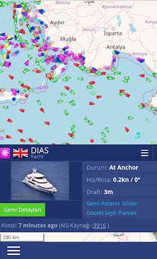 Gemi Trafik - Canlı Gemi Trafik İzleme Takip - AIS 4