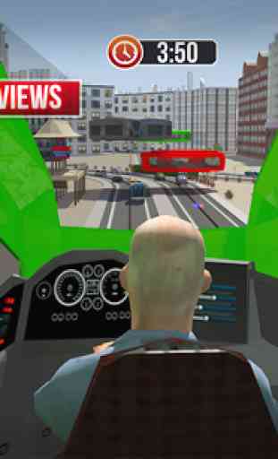 Giroscopico Autobus Guida Simulatore Trasporto 3