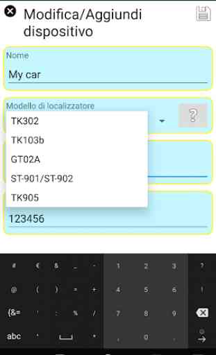 GPS Car Tracker Setting SMS free 4