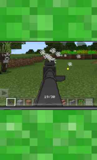 Guns Mod for Minecraft PE 4