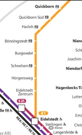 Hamburg Metro Map 3