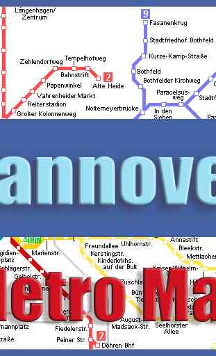 Hanover Metro Map Offline 1