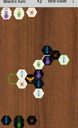 Hive con IA (gioco da tavolo) 4
