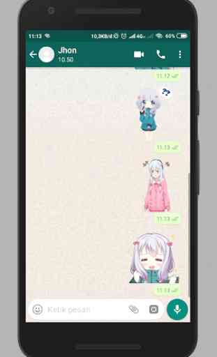 Hot Anime Stickers For Whatsapp WAStickerApps 3